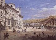 Gaspar Van Wittel, The Villa Medici in Rome